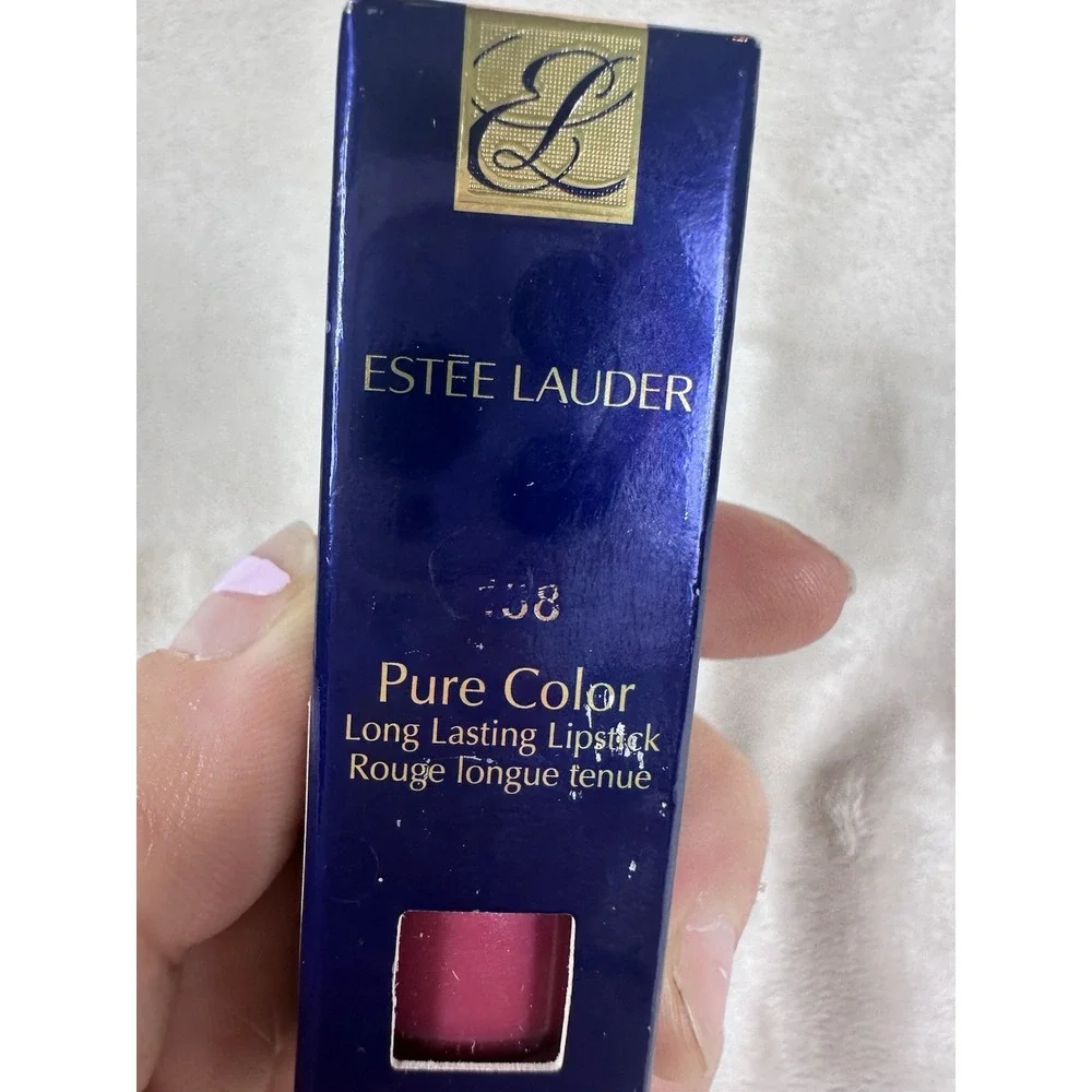 Estée Lauder Pure Color Long Lasting Lipstick # 188 Rubellite New In Box